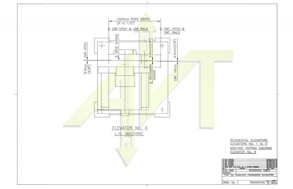 gearless elevator supply company